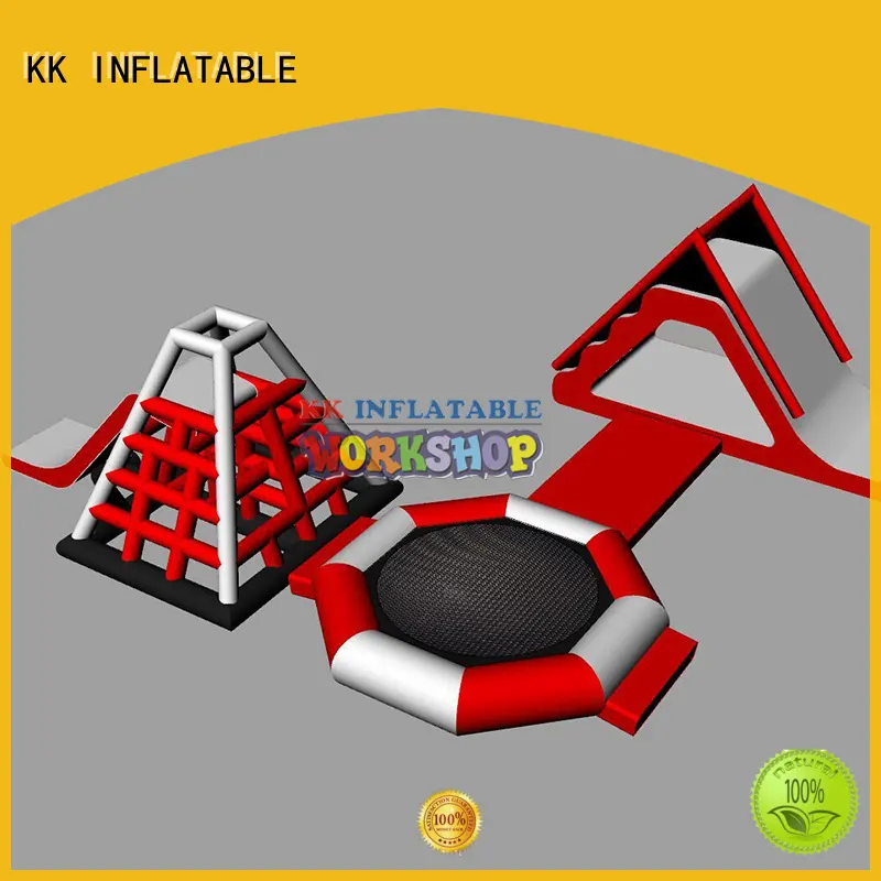 blue inflatable water parks animal modelling for beach 1