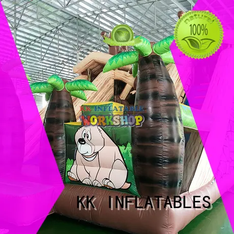 large slide pool indoor inflatables supplier for party KK INFLATABLE 1