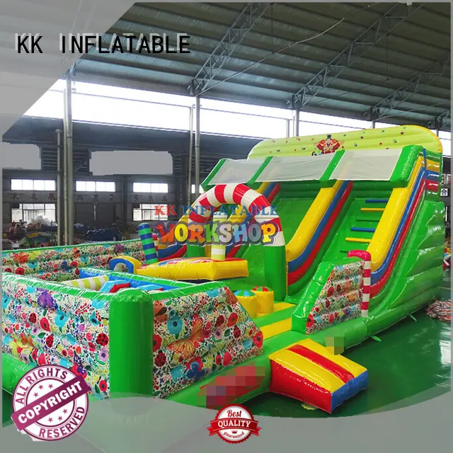 trampoline party jumpers pvc for amusement park KK INFLATABLE 1