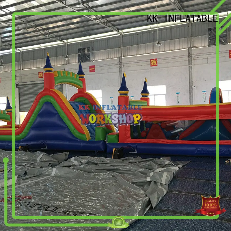 trampolines inflatable play center manufacturer for playground KK INFLATABLE 1