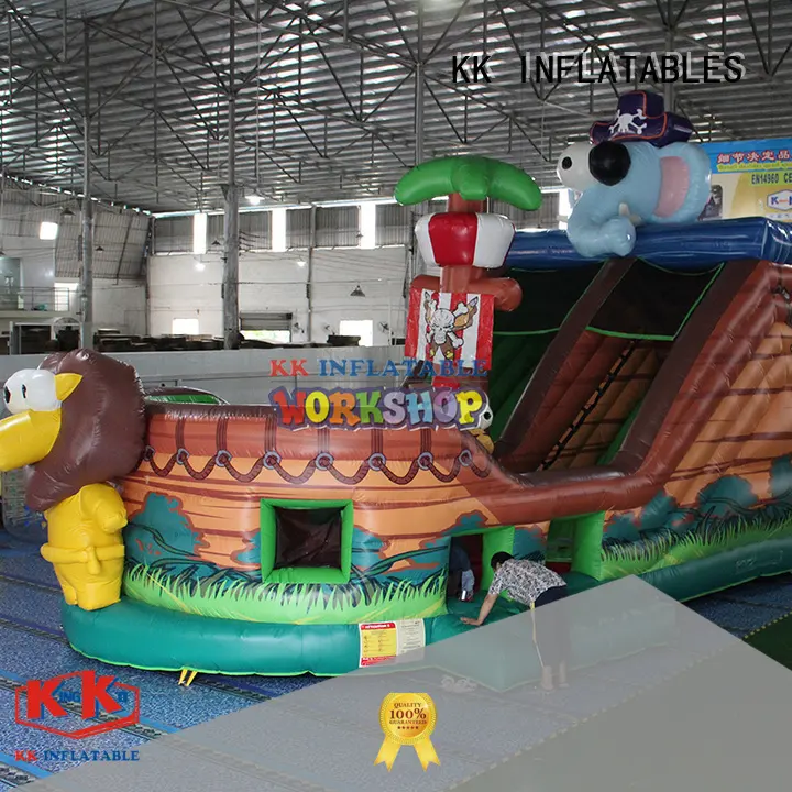 KK INFLATABLE quality inflatable playground various styles for playground 1