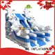 KK INFLATABLE heavy duty cheap water slides fire truck shape for swimming pool 1