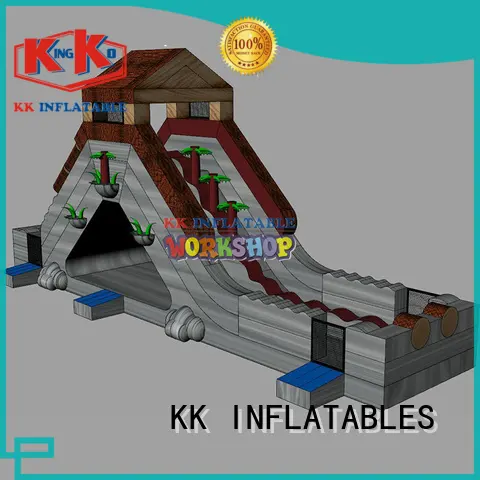KK INFLATABLE jump bed big water slides manufacturer for exhibition 1