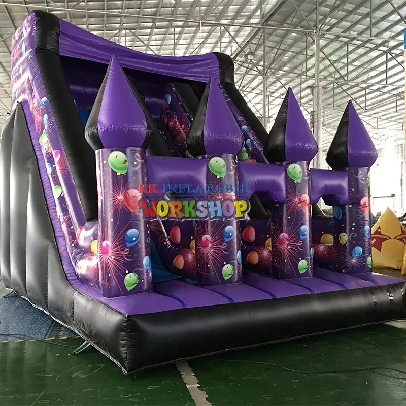 creative inflatable slip and slide colorful for playground 4