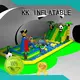 inflatable playground trampolines for playground KK INFLATABLE 1