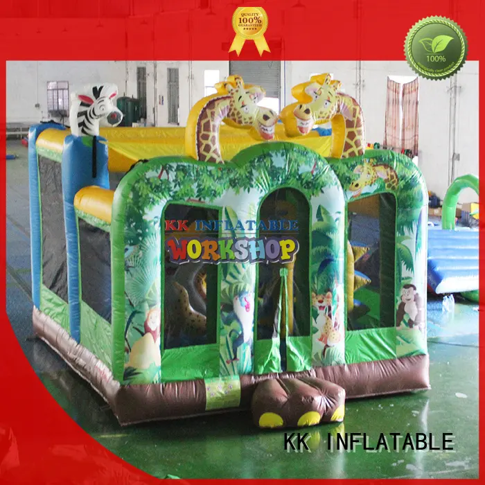 moonwalks for sale trampoline for amusement park KK INFLATABLE 1