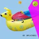pvc inflatable canoe floating for sports games KK INFLATABLE 1