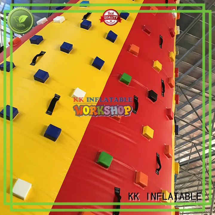 long kids climbing wall factory direct for entertainment KK INFLATABLE 1