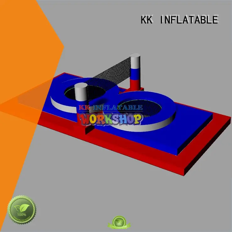 KK INFLATABLE trampoline rock climbing inflatable factory direct for training game 1