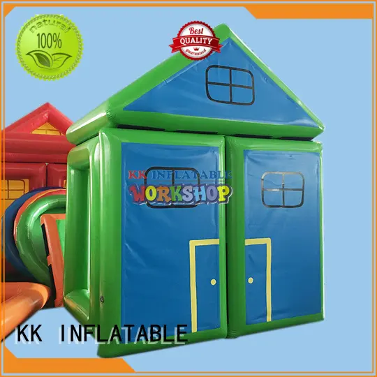 KK INFLATABLE quality inflatable climbing wall pvc for entertainment 1