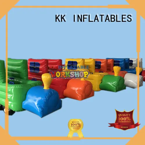 foam rock climbing inflatable wholesale for training game KK INFLATABLE 1