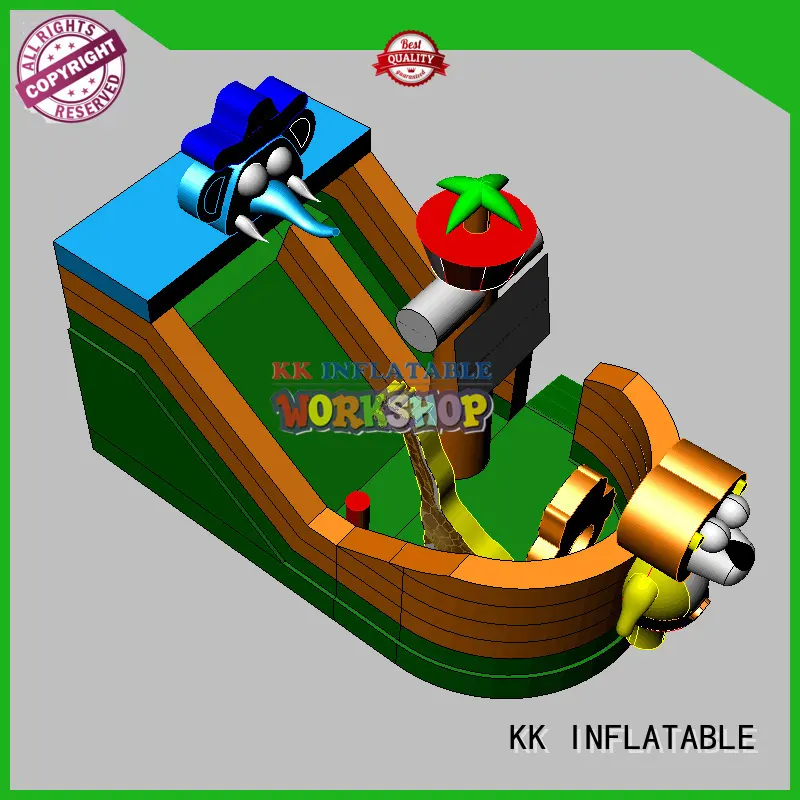 inflatable playground trampolines for playground KK INFLATABLE1 1