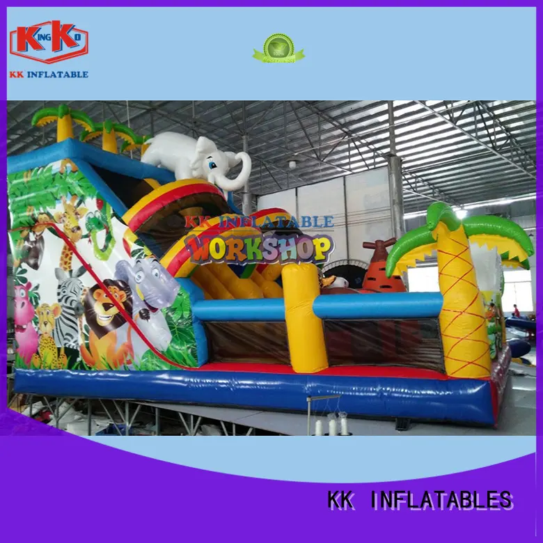 KK INFLATABLE durable small bouncy castle supplier for paradise 1