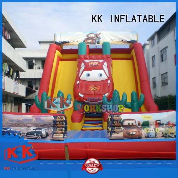 KK INFLATABLE creative kids water slide colorful for playground 1