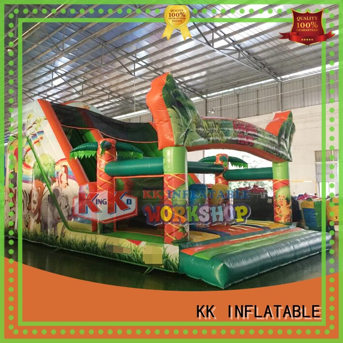 KK INFLATABLE heavy duty inflatable slide supplier for exhibition 1