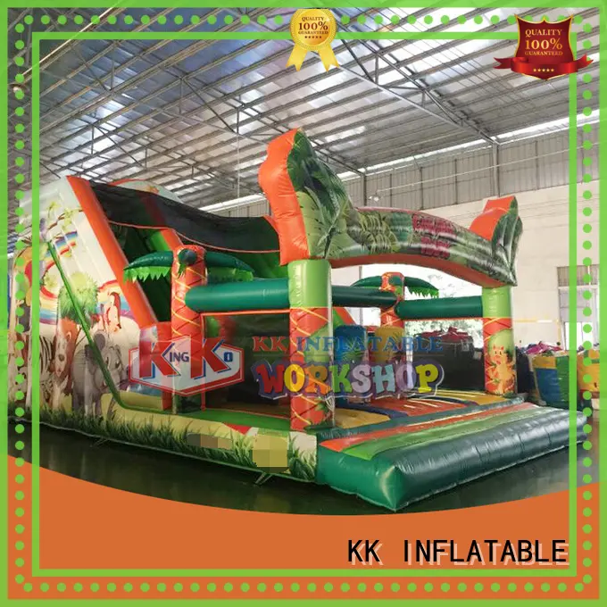 KK INFLATABLE heavy duty inflatable slide supplier for exhibition 1