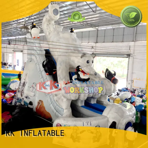 slide combination inflatable slide manufacturer for exhibition KK INFLATABLE 1