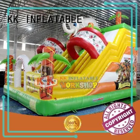 KK INFLATABLE durable water slide jumper trampoline for paradise 1