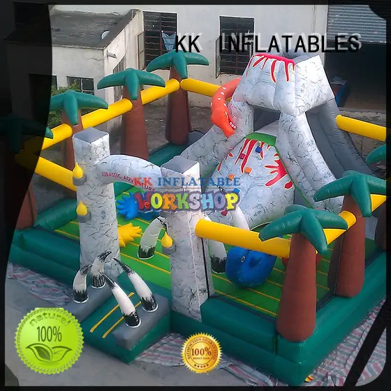 climbing obstacle course for kids supplier for racing game KK INFLATABLE 1