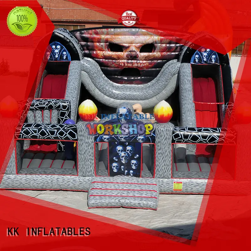 advertising inflatable assault course supplier for sport games KK INFLATABLE 1