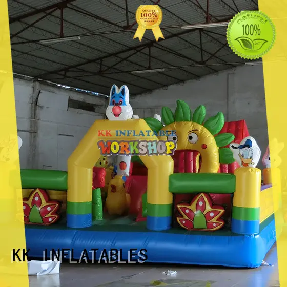 KK INFLATABLE portable water slide jumper factory direct for christmas 1