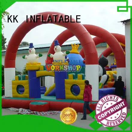 KK INFLATABLE transparent inflatable jumping castle manufacturer for children 1