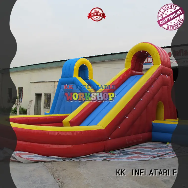Cross inflatable water slide 1