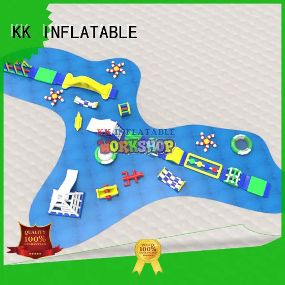 inflatable lake water park 1