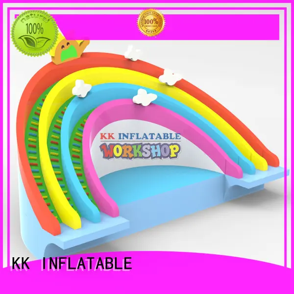 Inflatable Rainbow Water Slide 1