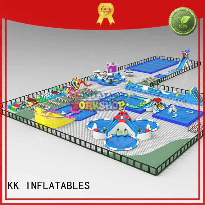 Superior inflatable water park 1