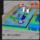 KK INFLATABLE hot selling kids inflatable water park blue for paradise 1