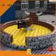 obstacle course moon bounce cartoon for racing game KK INFLATABLE 1