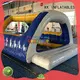 castle blow up water slide fire truck shape for exhibition KK INFLATABLE 1