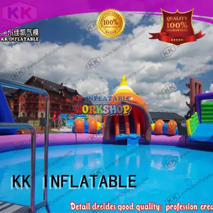 dinosaur inflatable water playground supplier for amusement park KK INFLATABLE1 1