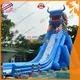 kids inflatable water park blue for amusement park KK INFLATABLE 1