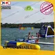 slide pool combination inflatable water parks blue for seaside KK INFLATABLE 1