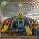 KK INFLATABLE creative design kids inflatable water park multichannel for beach 1