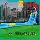 inflatable water playground rainbow for beach KK INFLATABLE 1
