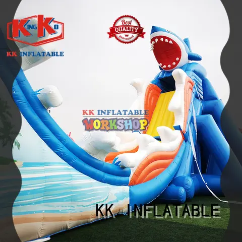 rainbow inflatable water parks factory price for beach KK INFLATABLE 1
