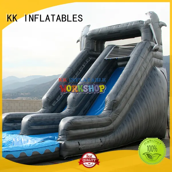 rainbow inflatable water playground cartoon for children KK INFLATABLE 1