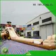 slide pool water slides for kids fire truck shape for swimming pool KK INFLATABLE 1