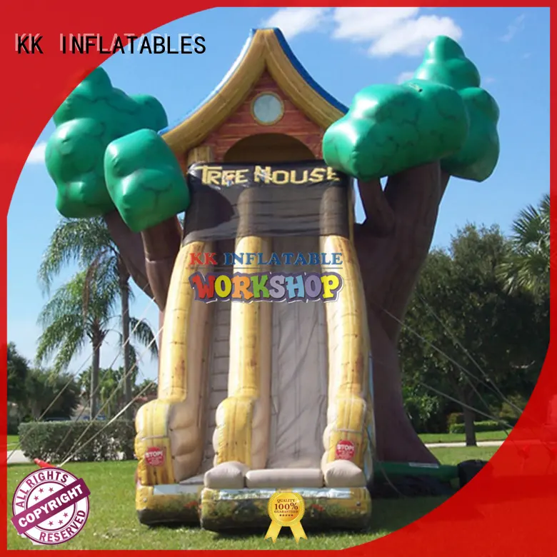 KK INFLATABLE transparent pig inflatable slide various styles for paradise 1