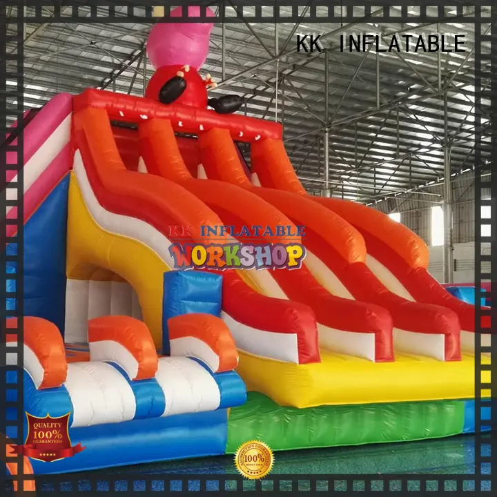pvc inflatable water playground factory price for seaside KK INFLATABLE 1