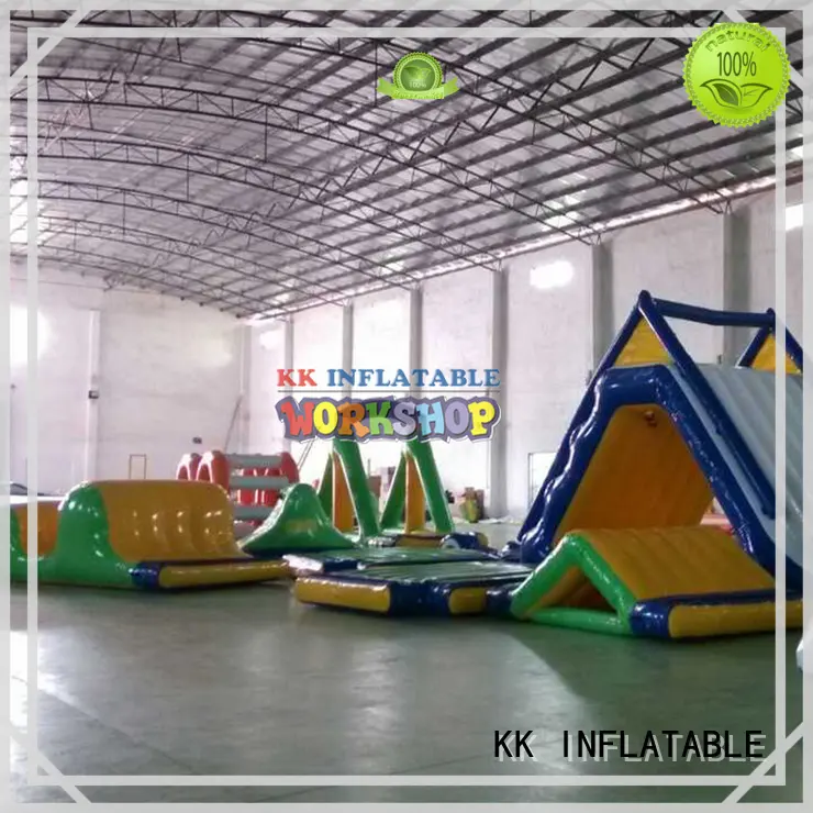 inflatable water parks rainbow for paradise KK INFLATABLE 1