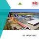 KK INFLATABLE slide pool combination inflatable water playground good quality for beach 1
