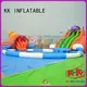 inflatable water parks rainbow for paradise KK INFLATABLE1 1