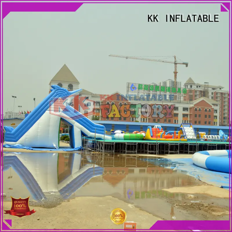 KK INFLATABLE creative design inflatable water playground multichannel for amusement park 1