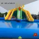 slide pool combination inflatable water playground cartoon for seaside KK INFLATABLE 1