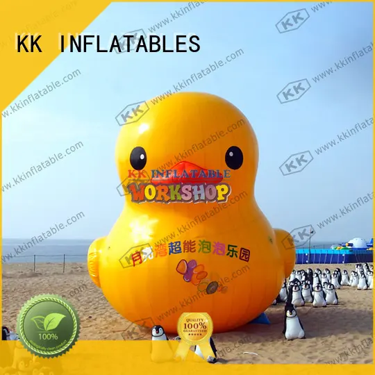 rainbow inflatable water playground slide pool combination for seaside KK INFLATABLE 1
