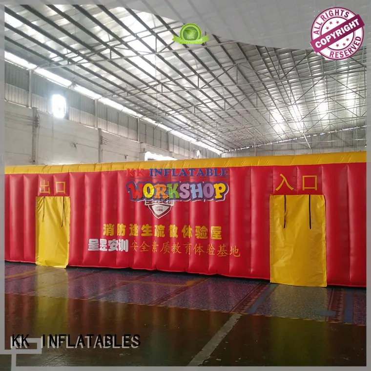 multipurpose inflatable family tent square for outdoor activity KK INFLATABLE 1
